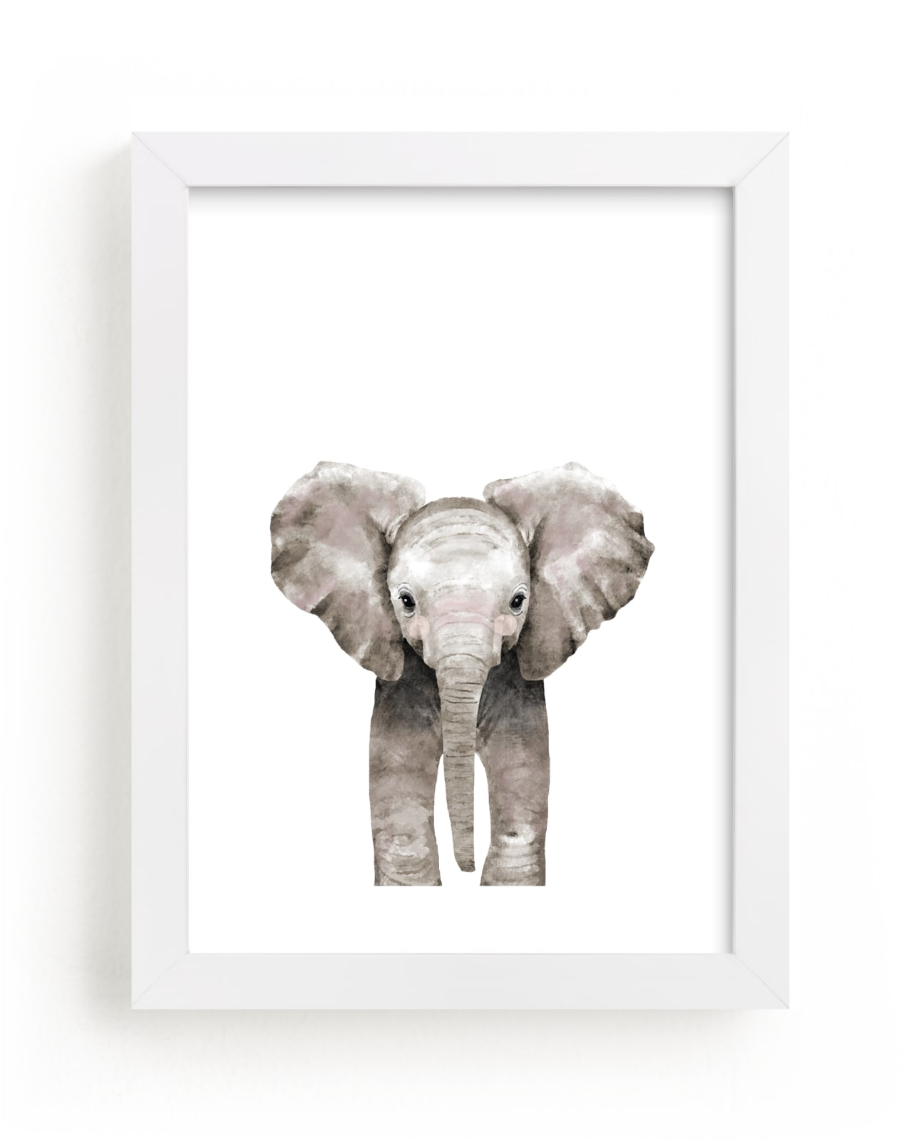 "Baby Animal Elephant" by Cass Loh in beautiful frame options and a variety of sizes.