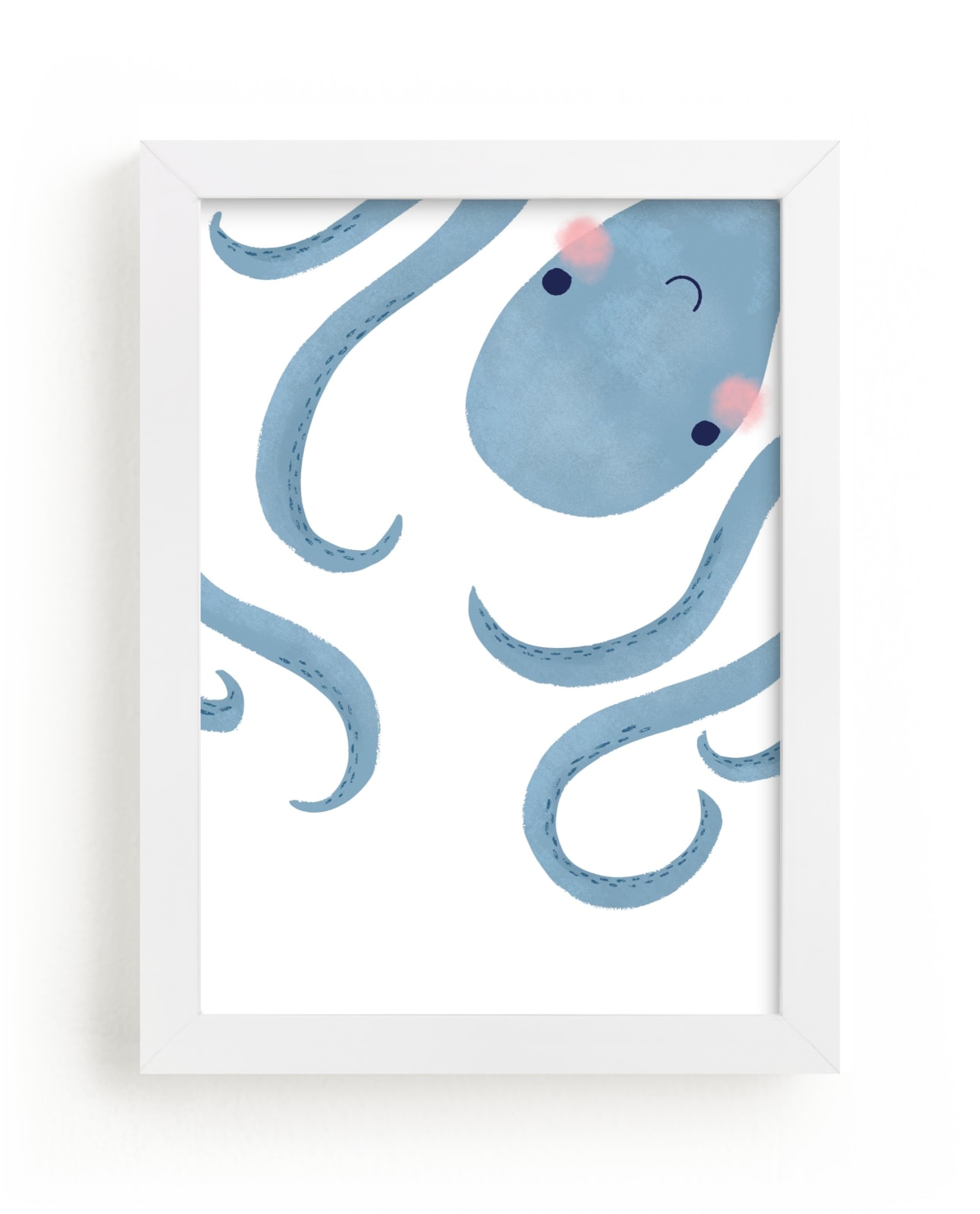 "Little Septopus" by Jackie Crawford in beautiful frame options and a variety of sizes.