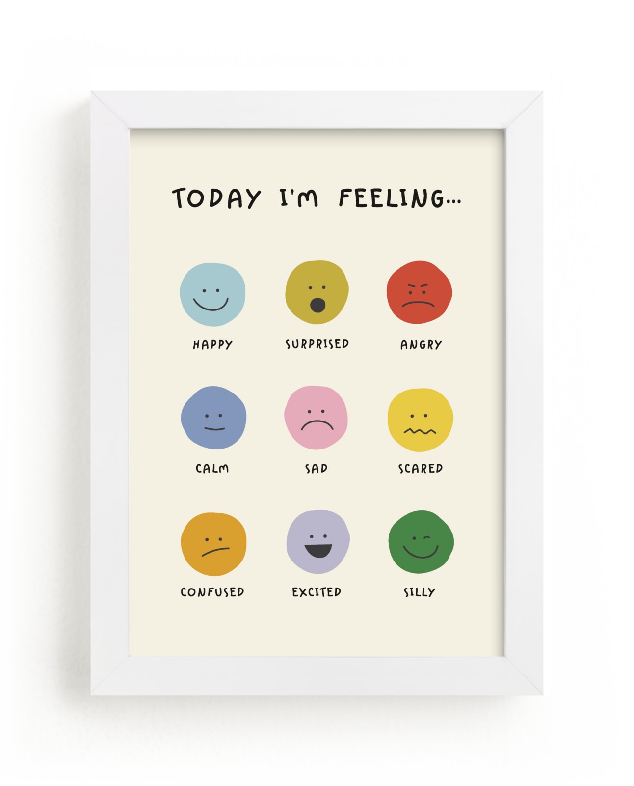 "feelings" by Ellen Schlegelmilch in beautiful frame options and a variety of sizes.