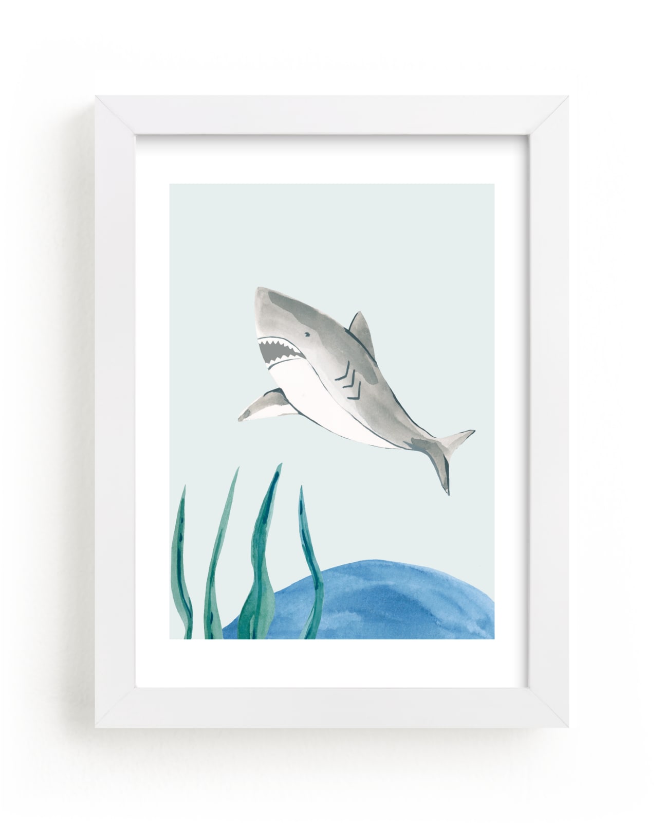 "Ocean Friends II" by Teju Reval in beautiful frame options and a variety of sizes.