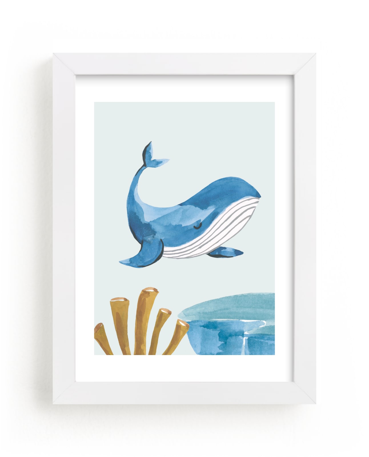 "Ocean Friends I" by Teju Reval in beautiful frame options and a variety of sizes.