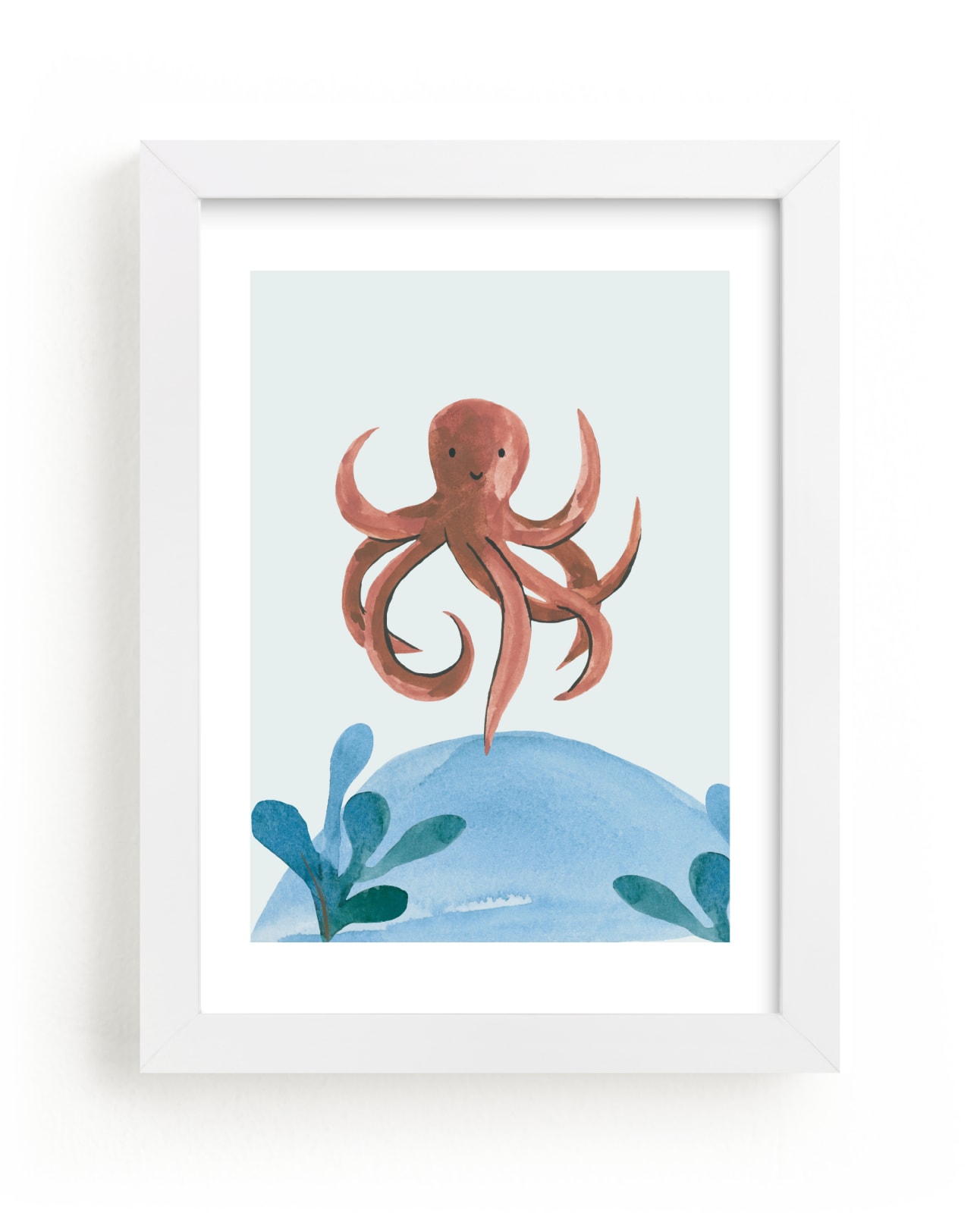 "Ocean Friends IV" by Teju Reval in beautiful frame options and a variety of sizes.