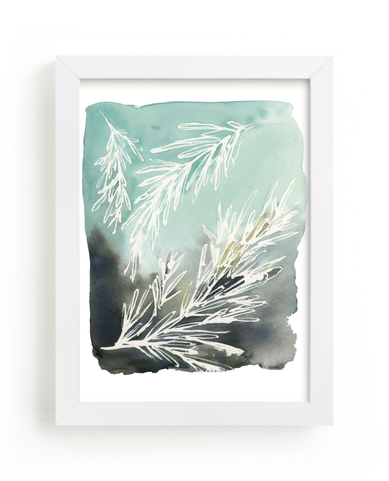 "Sprig" - Art Print by Kelly Ventura in beautiful frame options and a variety of sizes.
