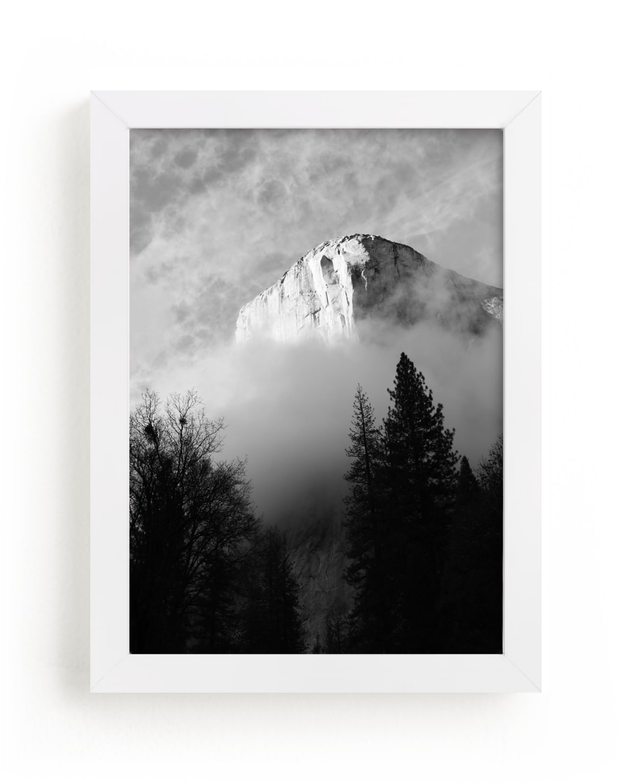 "El Capitan" - Art Print by Erin Deegan in beautiful frame options and a variety of sizes.