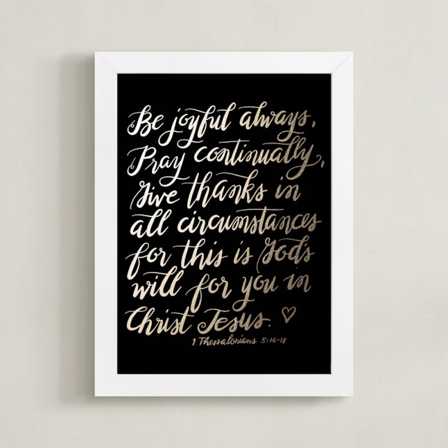 Be joyful always