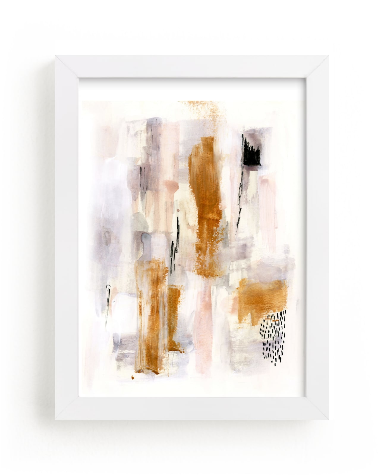 "Bright Lights, Big City" - Art Print by Mande Calhoun in beautiful frame options and a variety of sizes.