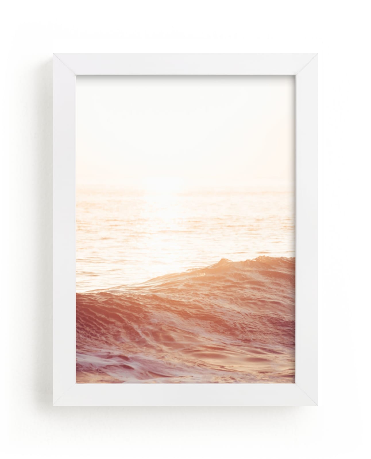 "Autumn Ocean" - Art Print by Kamala Nahas in beautiful frame options and a variety of sizes.