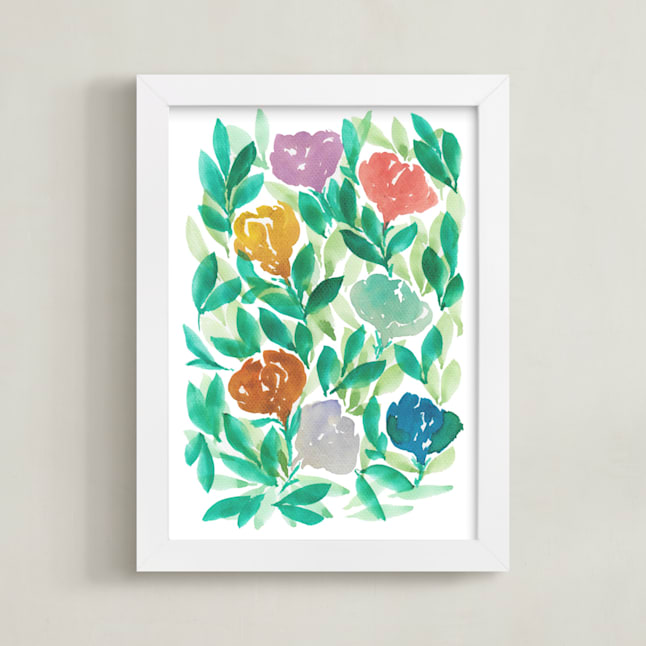hand painted flowers_1E