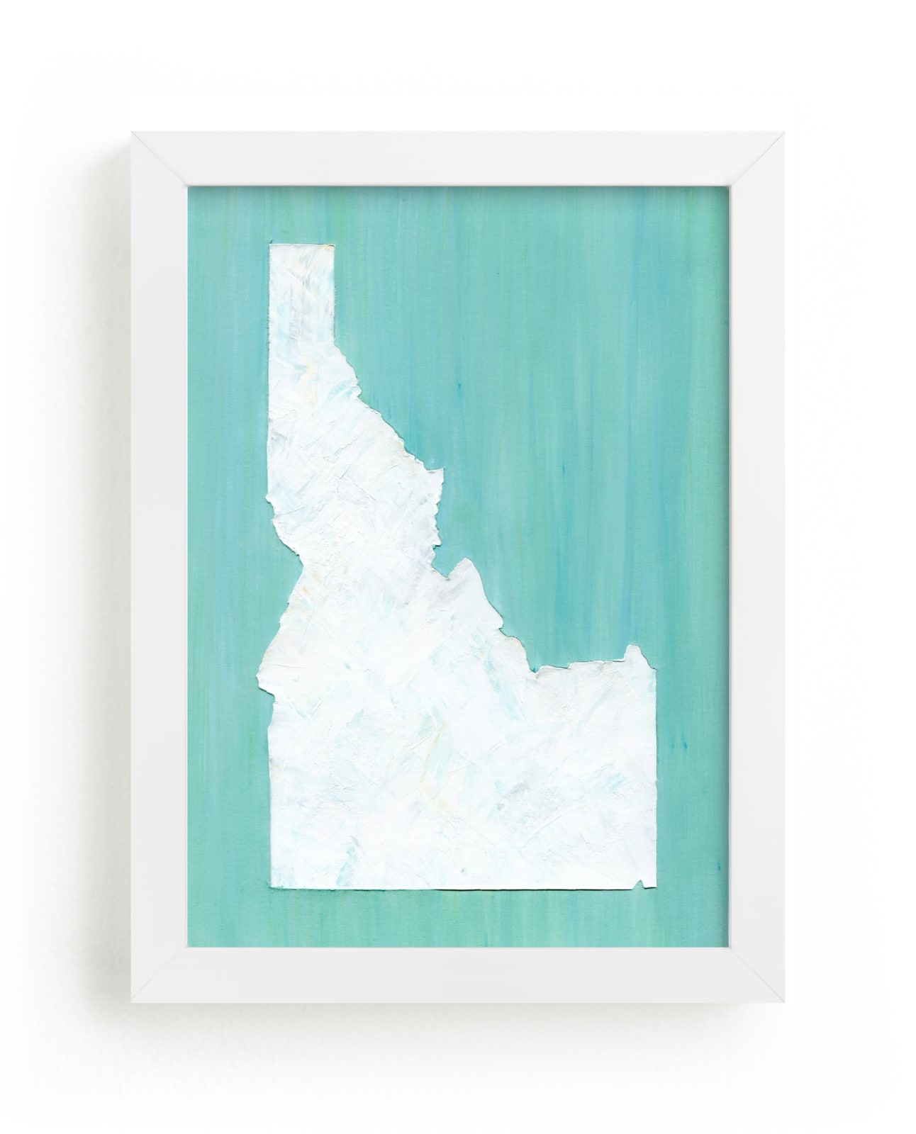 "Idaho in Paint" - Art Print by Denise Wong in beautiful frame options and a variety of sizes.