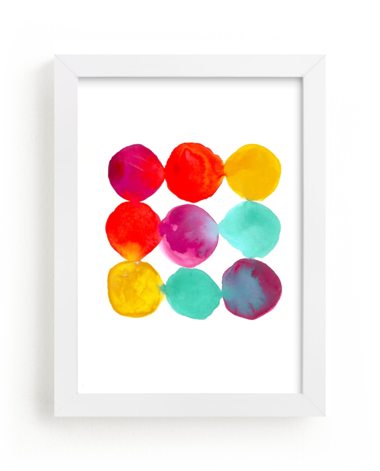 "Palette" - Art Print by Lori Wemple in beautiful frame options and a variety of sizes.