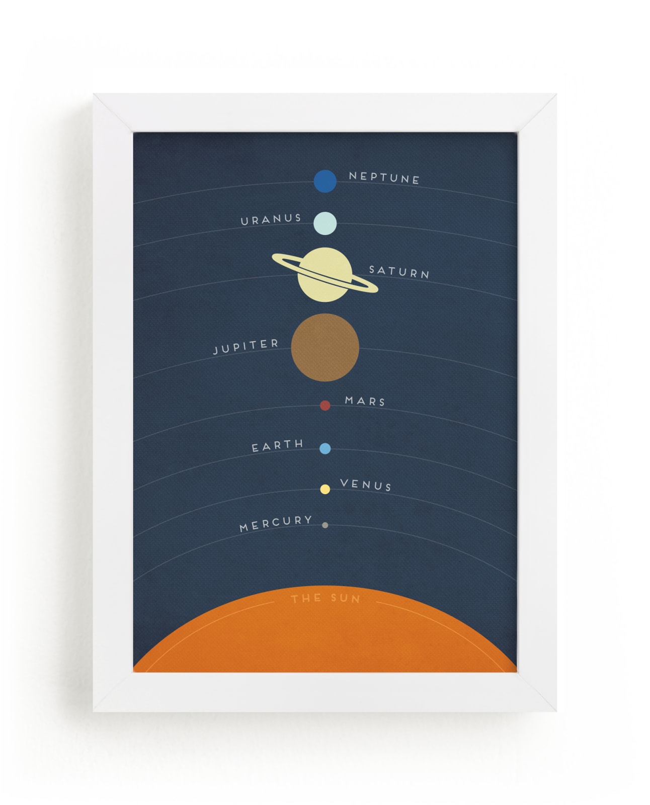"Outerspaced" - Art Print by Jennifer Morehead in beautiful frame options and a variety of sizes.