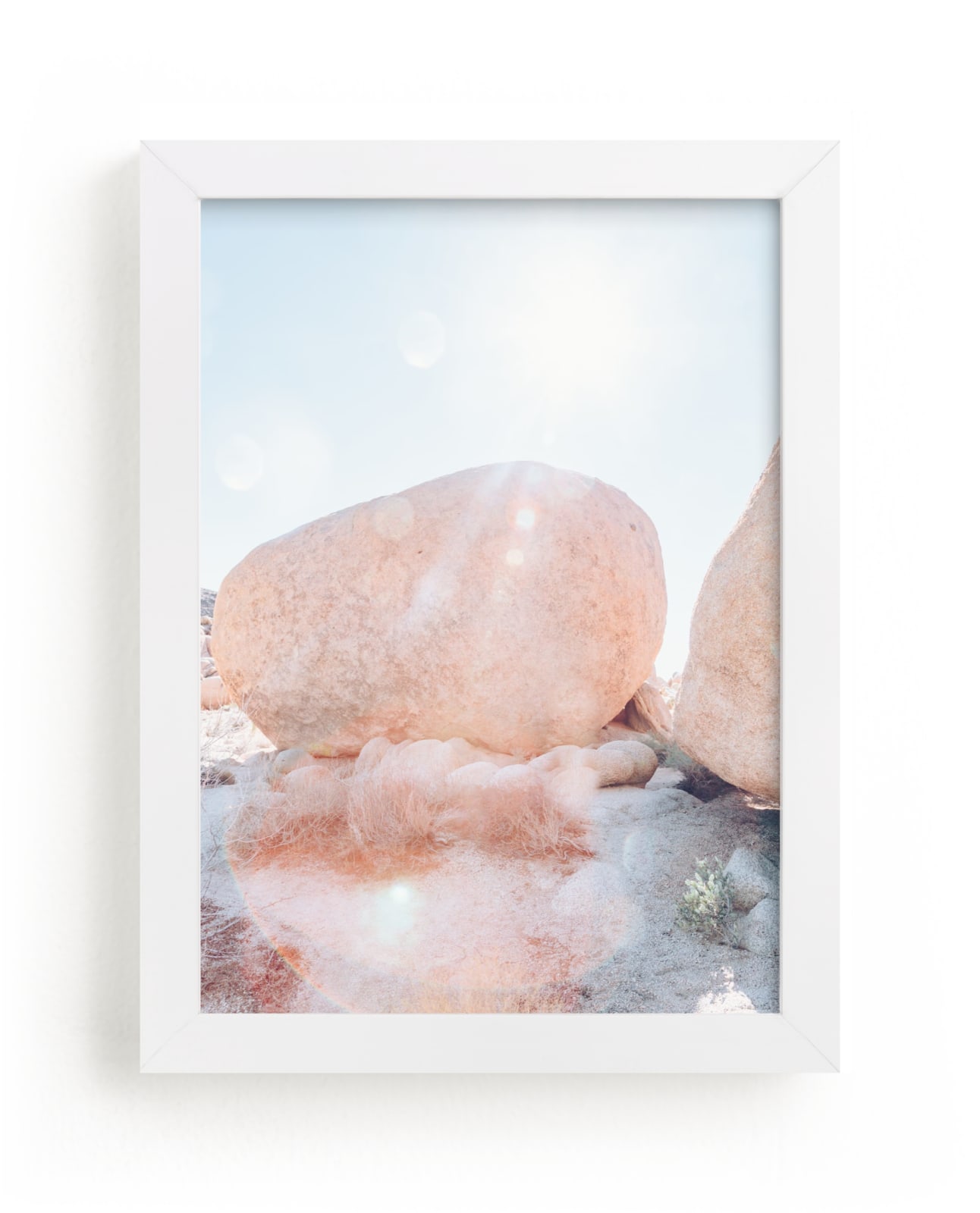 "Desert Rocks I" by LindseyErin in beautiful frame options and a variety of sizes.