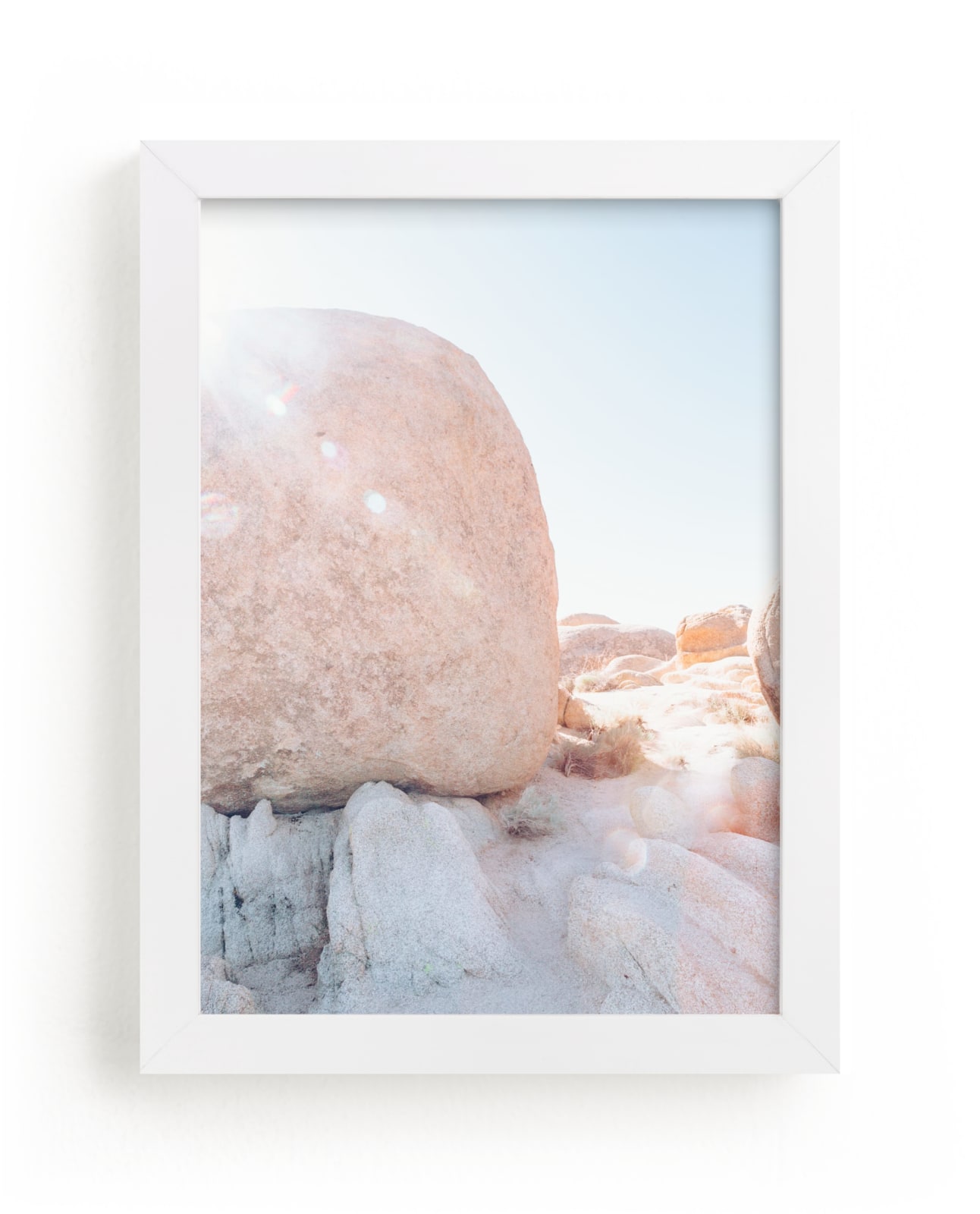 "Desert Rocks II" by LindseyErin in beautiful frame options and a variety of sizes.