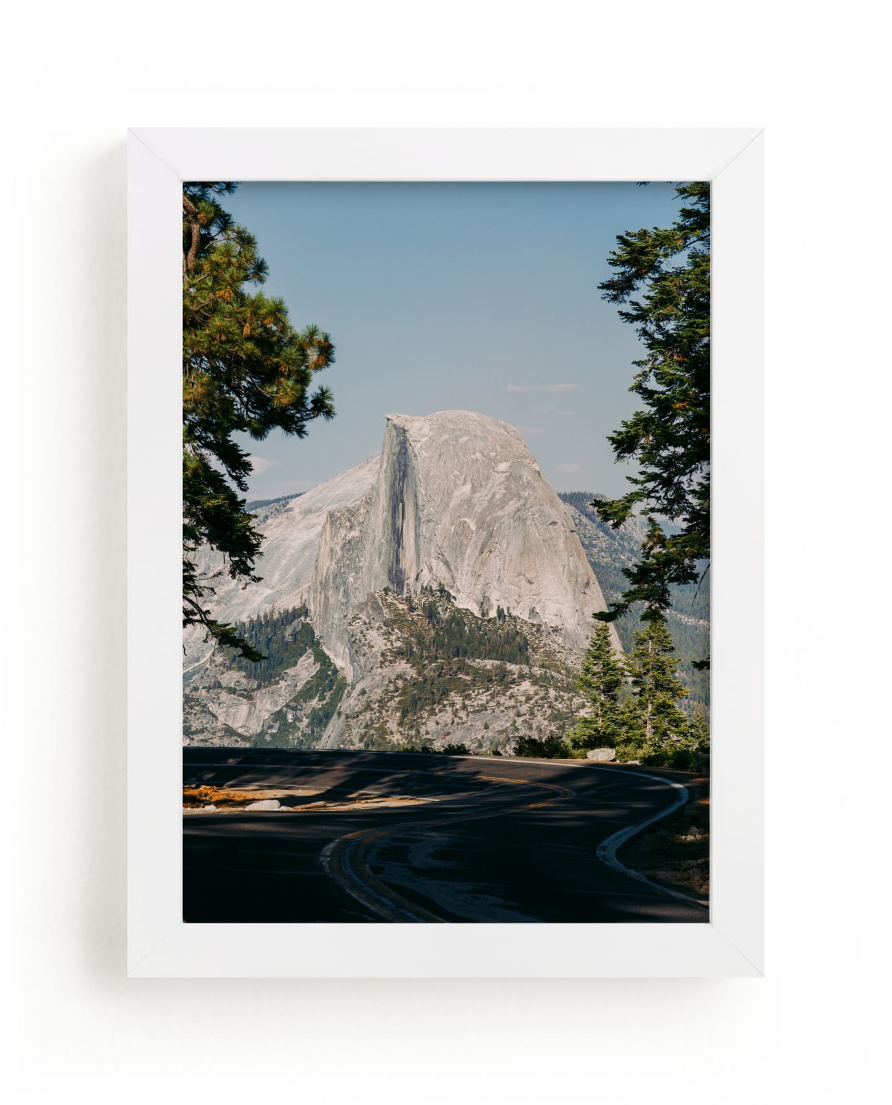 "Half Dome Framed" by Christian Florin in beautiful frame options and a variety of sizes.