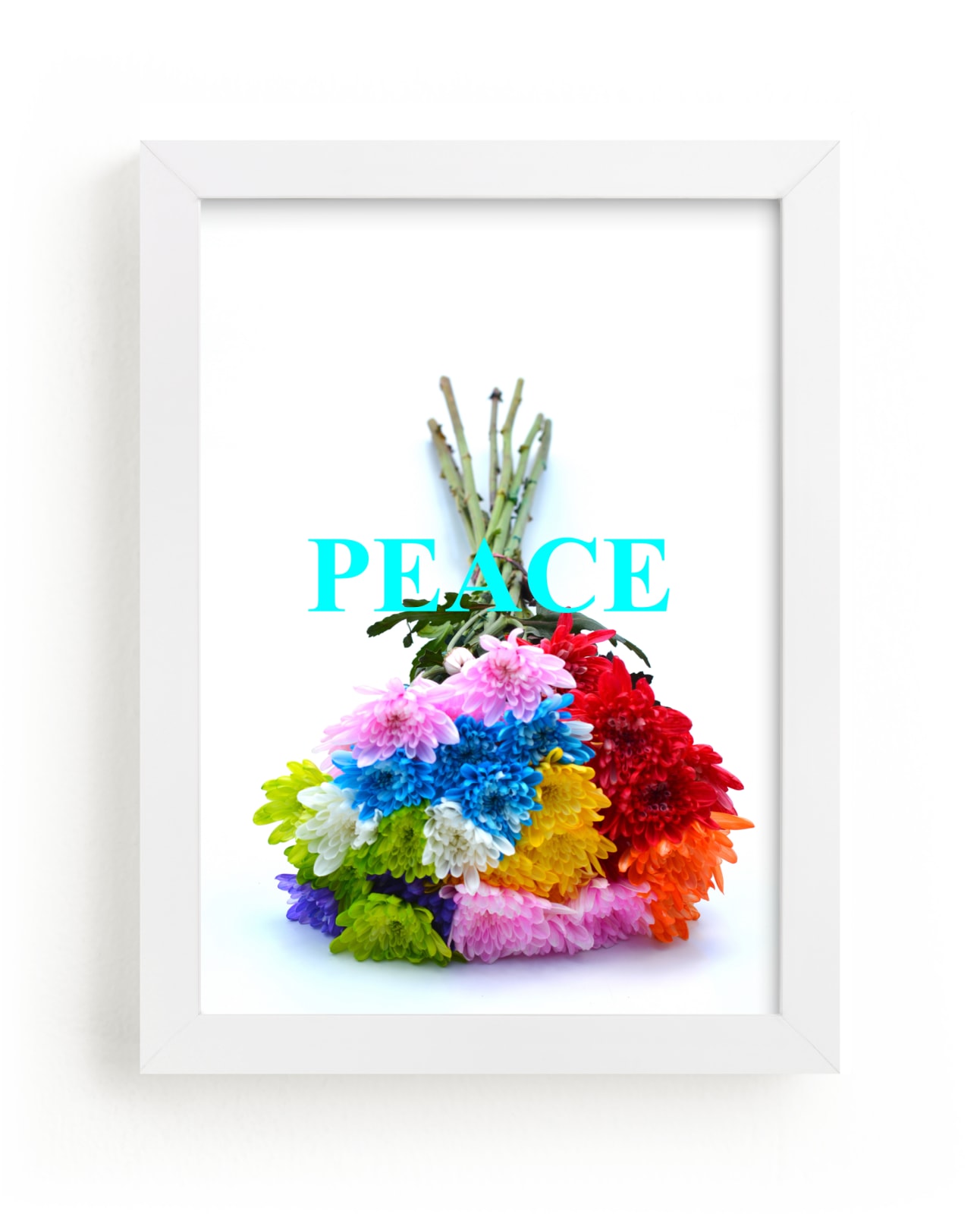 "Peace, Love, & Happiness (Peace)" by Jonathan Brooks in beautiful frame options and a variety of sizes.