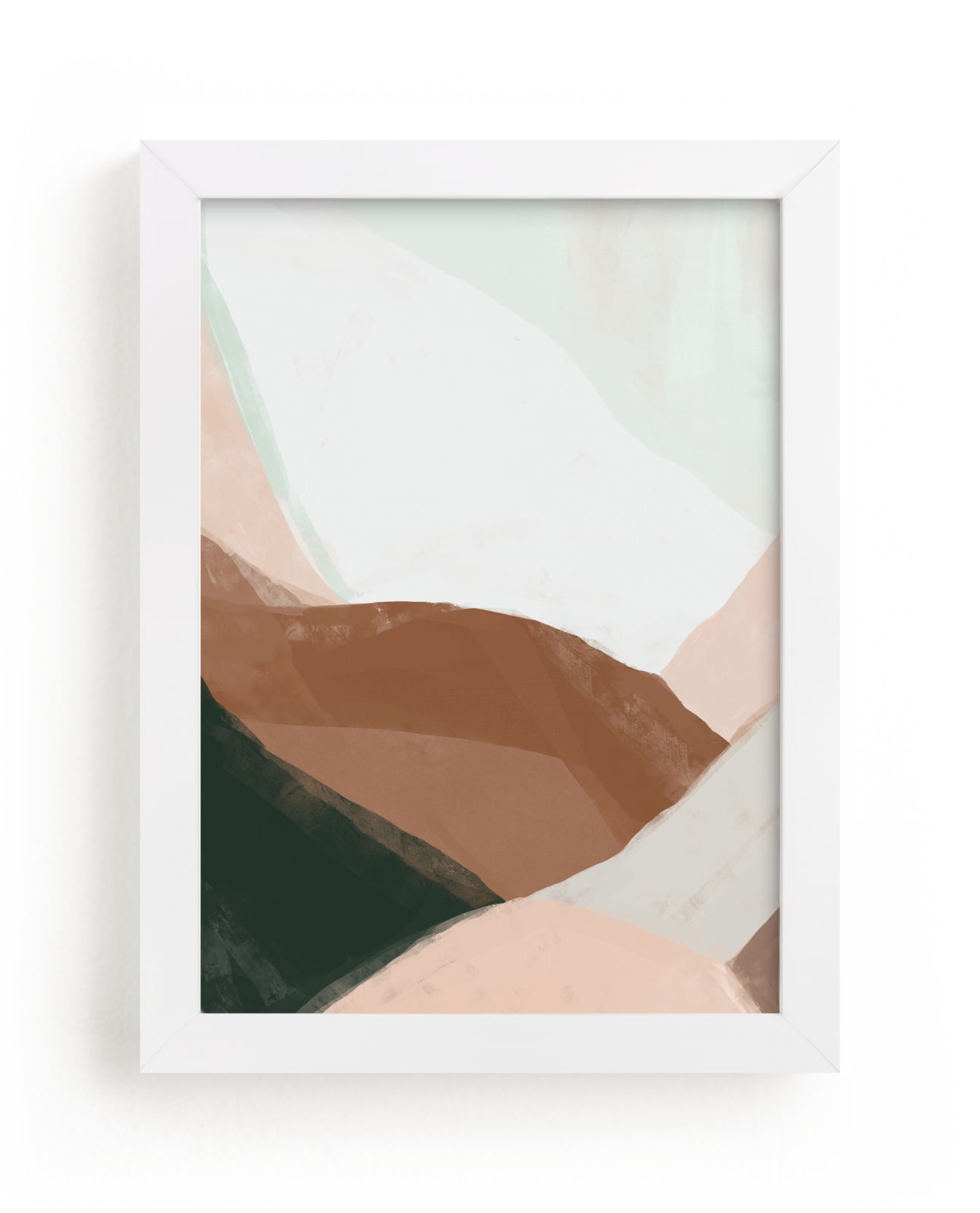 "Exposed 2" - Art Print in Forest by Melanie Severin - Framed