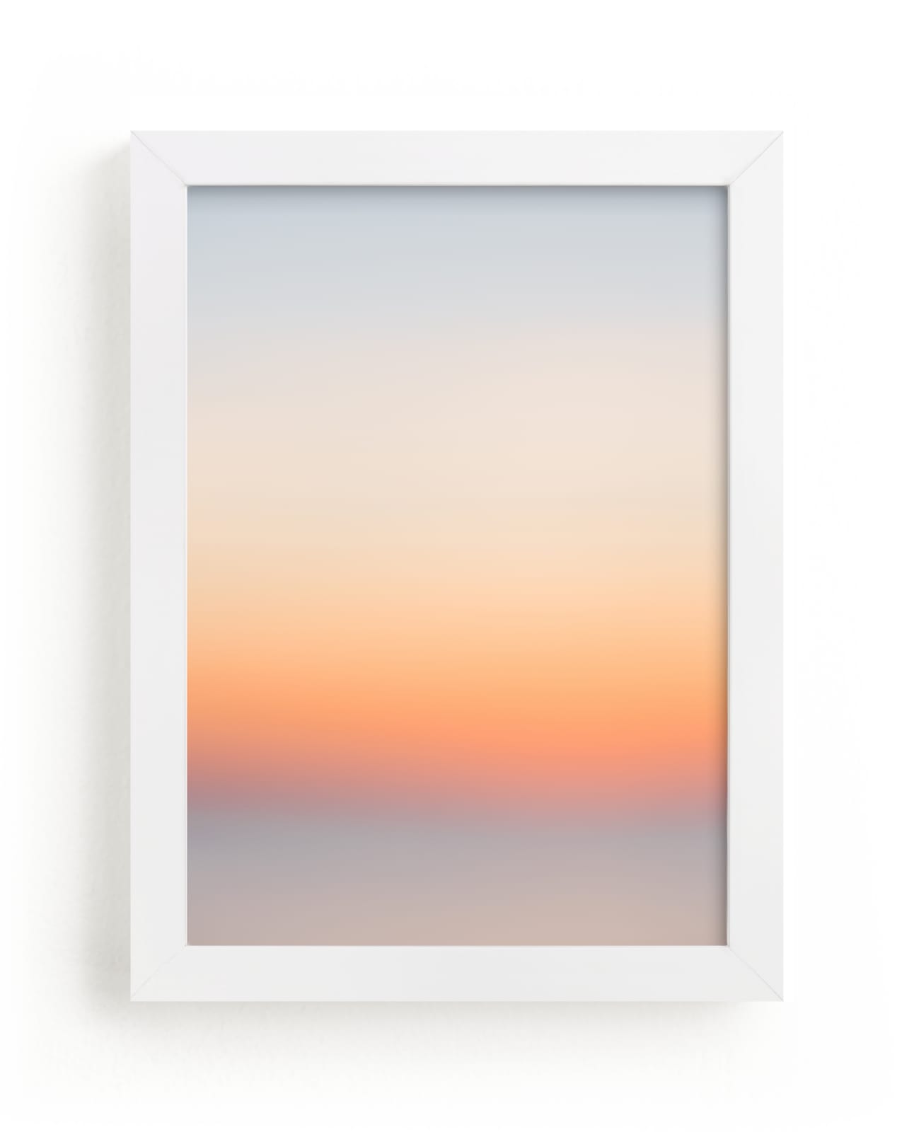 "Summer Sunset in the Abstract" by Helen Makadia in beautiful frame options and a variety of sizes.