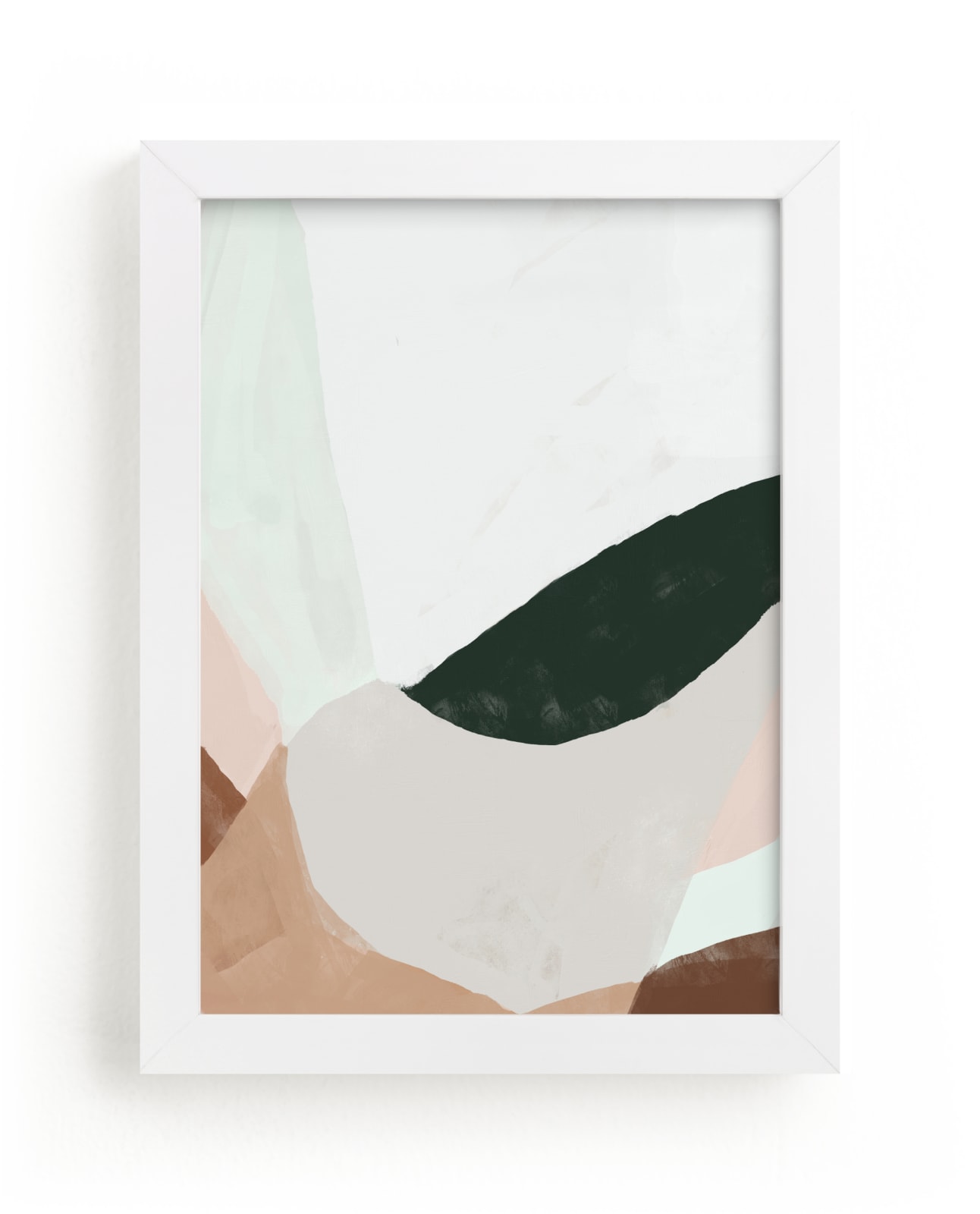 "Exposed 1" - Art Print in Forest by Melanie Severin - Framed