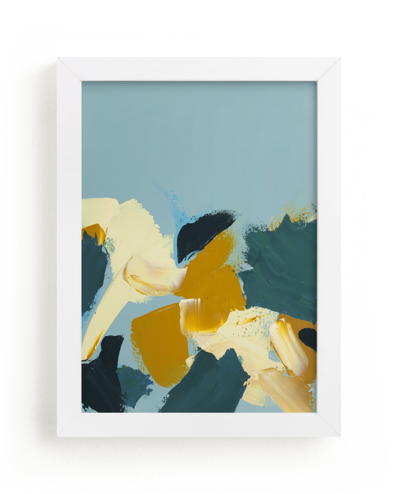 Abstract Botanical Daffodils