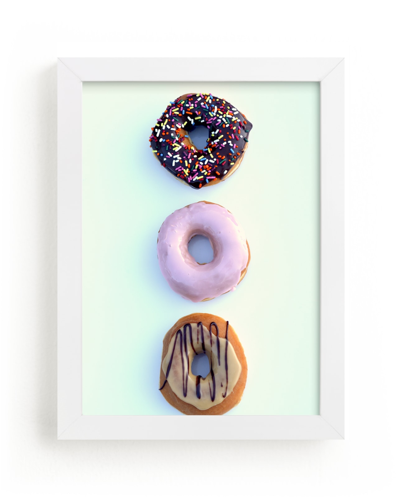 "Delectable Donuts" by Jonathan Brooks in beautiful frame options and a variety of sizes.
