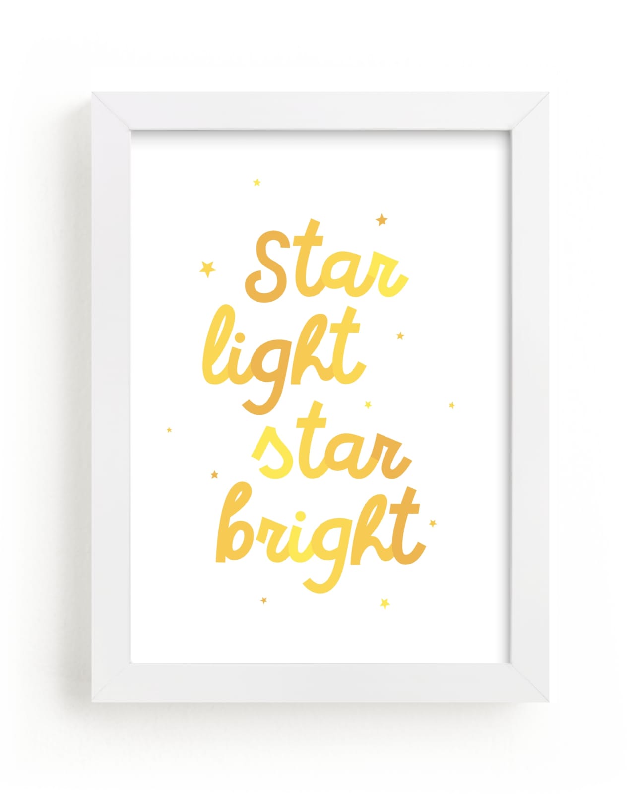 Star Light Star Bright Nursery Art Prints by Lea Delaveris Minted