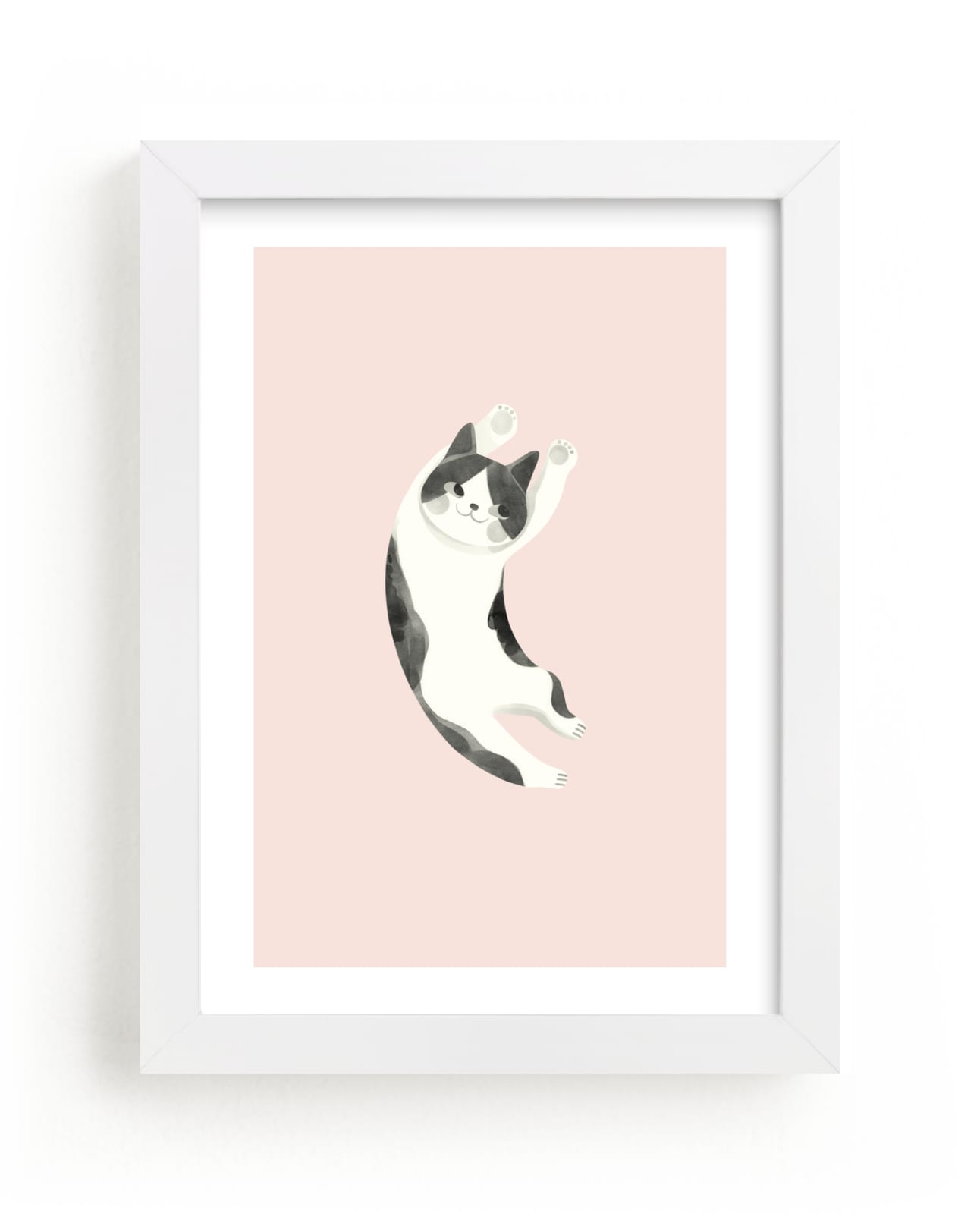 "Feline" - Limited Edition Art Print by Vivian Yiwing in beautiful frame options and a variety of sizes.