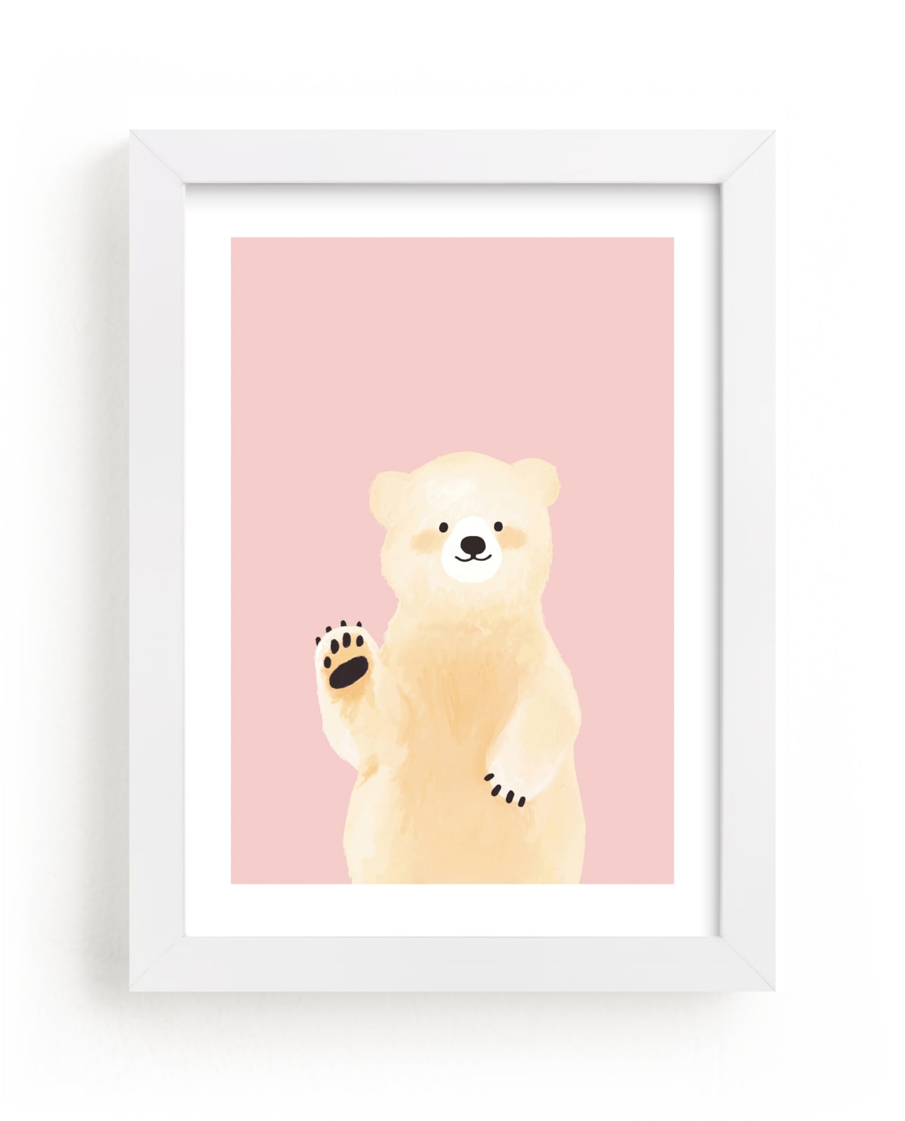 "So Beary Sweet" - Limited Edition Art Print by Mollie Bohannon in beautiful frame options and a variety of sizes.