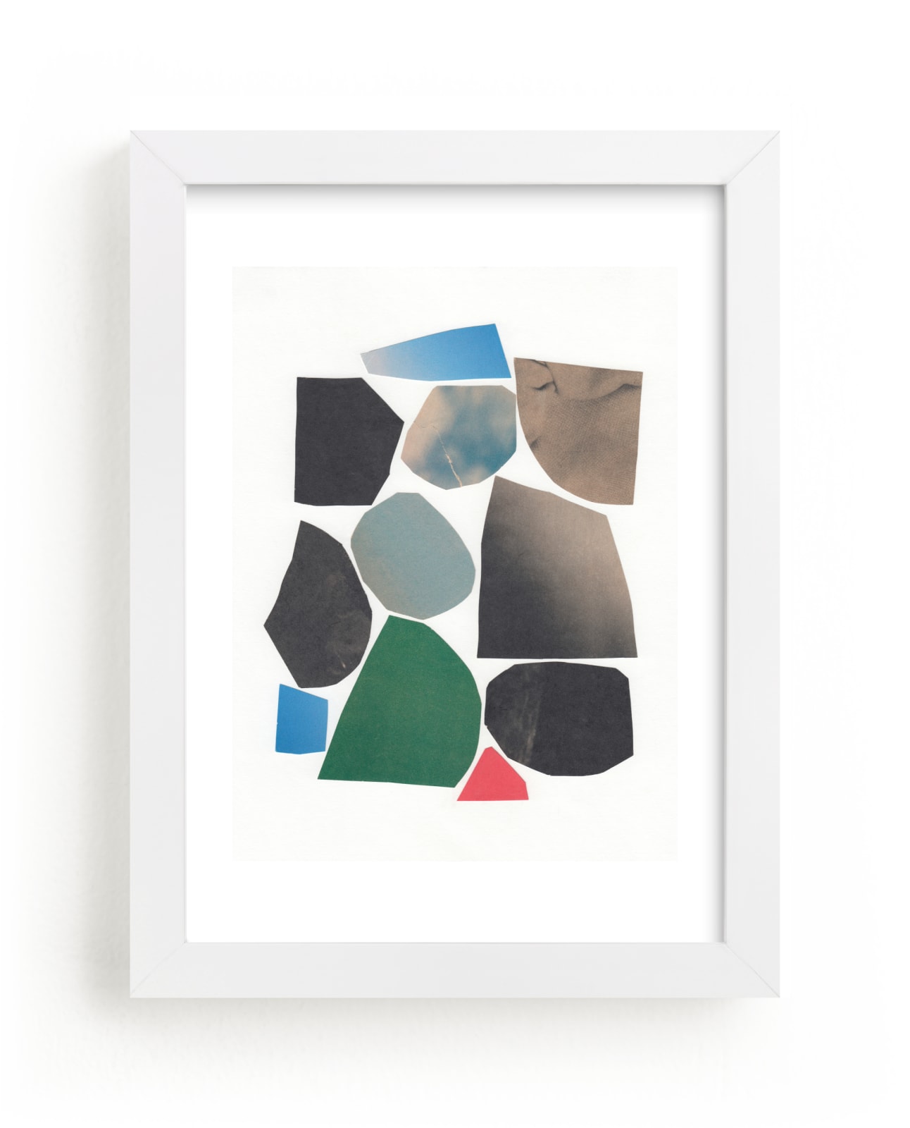 "Paper salad 1" - Limited Edition Art Print by Elliot Stokes in beautiful frame options and a variety of sizes.