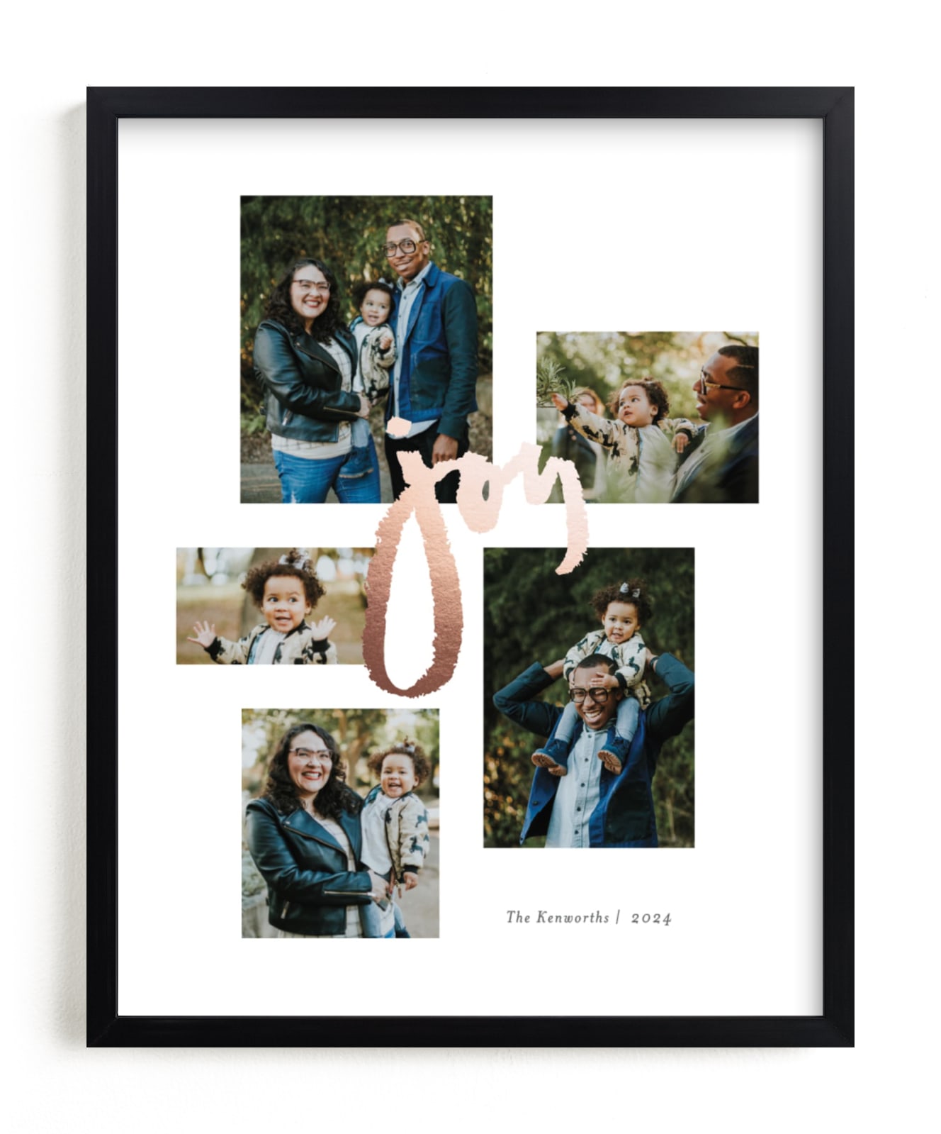 "Multitude of Joy" - Foil-pressed Photo Art by Jennifer Wick in beautiful frame options and a variety of sizes.
