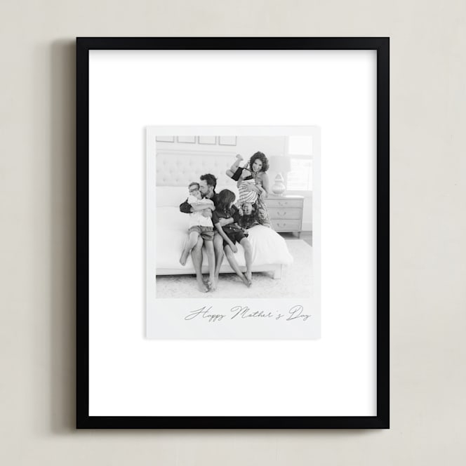 "Classic Snap: Portrait Framed Photo" - Custom Photo Art by Minted in beautiful frame options and a variety of sizes.