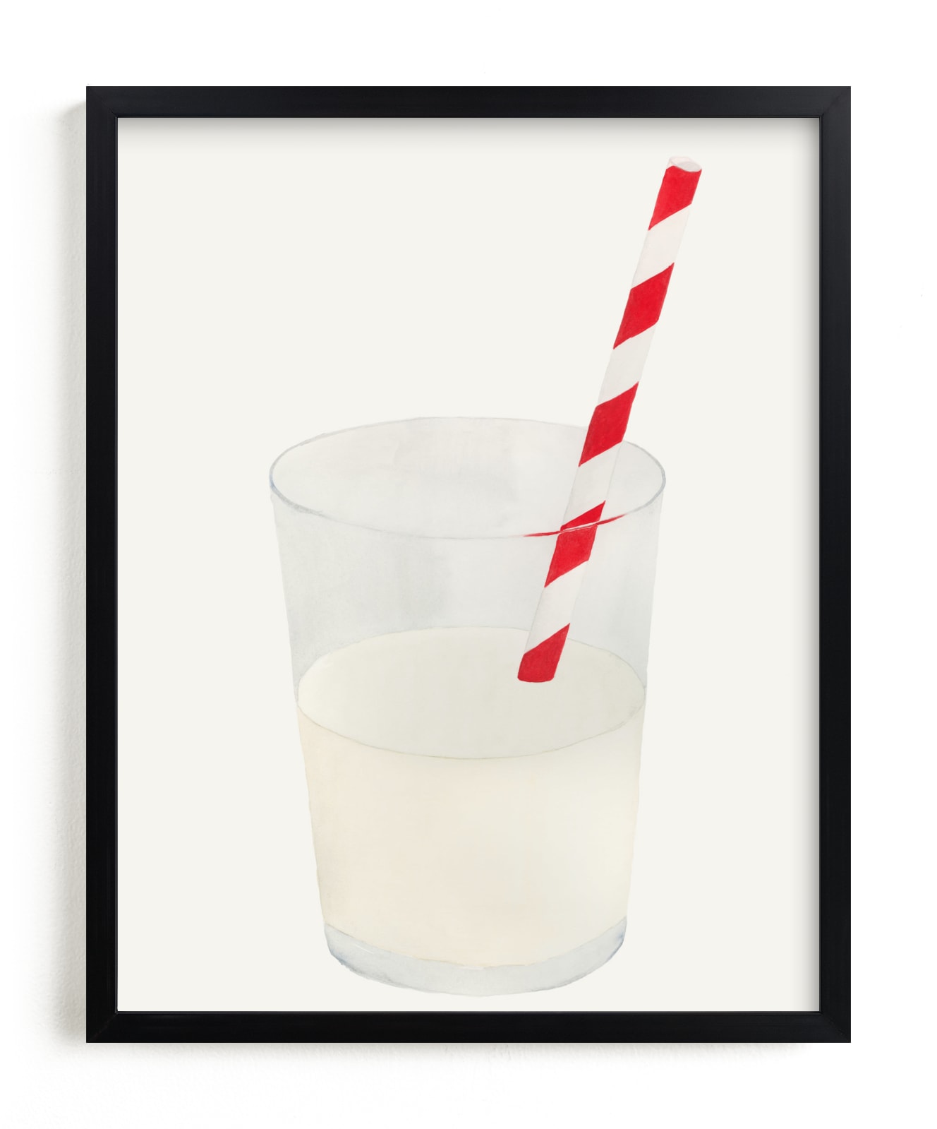 "Whole Milk" - Limited Edition Art Print by Monica Loos in beautiful frame options and a variety of sizes.
