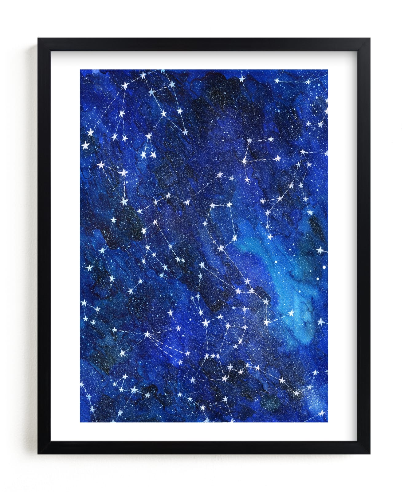 "Constellations" - Limited Edition Art Print by Alexandra Dzh in beautiful frame options and a variety of sizes.