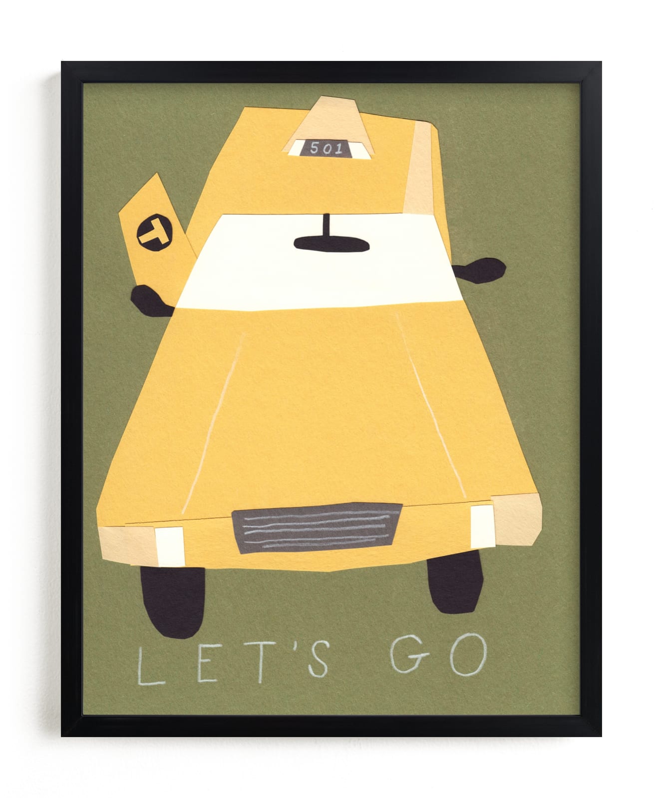 "Let's Go" by Elliot Stokes in beautiful frame options and a variety of sizes.
