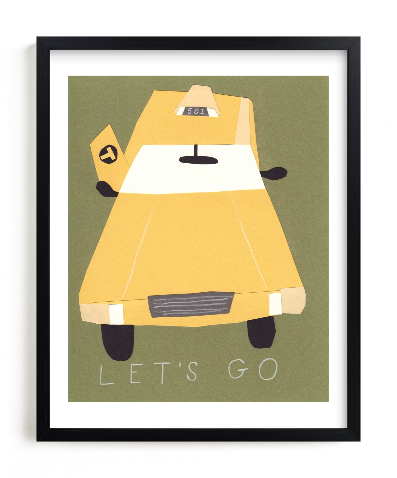 "Let's Go" by Elliot Stokes in beautiful frame options and a variety of sizes.