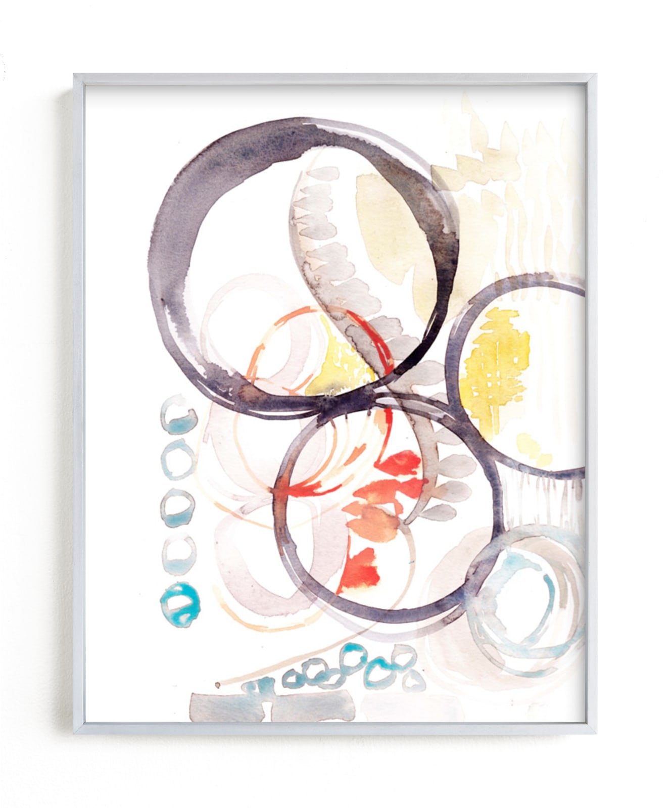 "Abstract No 1" - Limited Edition Art Print by Kelly Ventura in beautiful frame options and a variety of sizes.