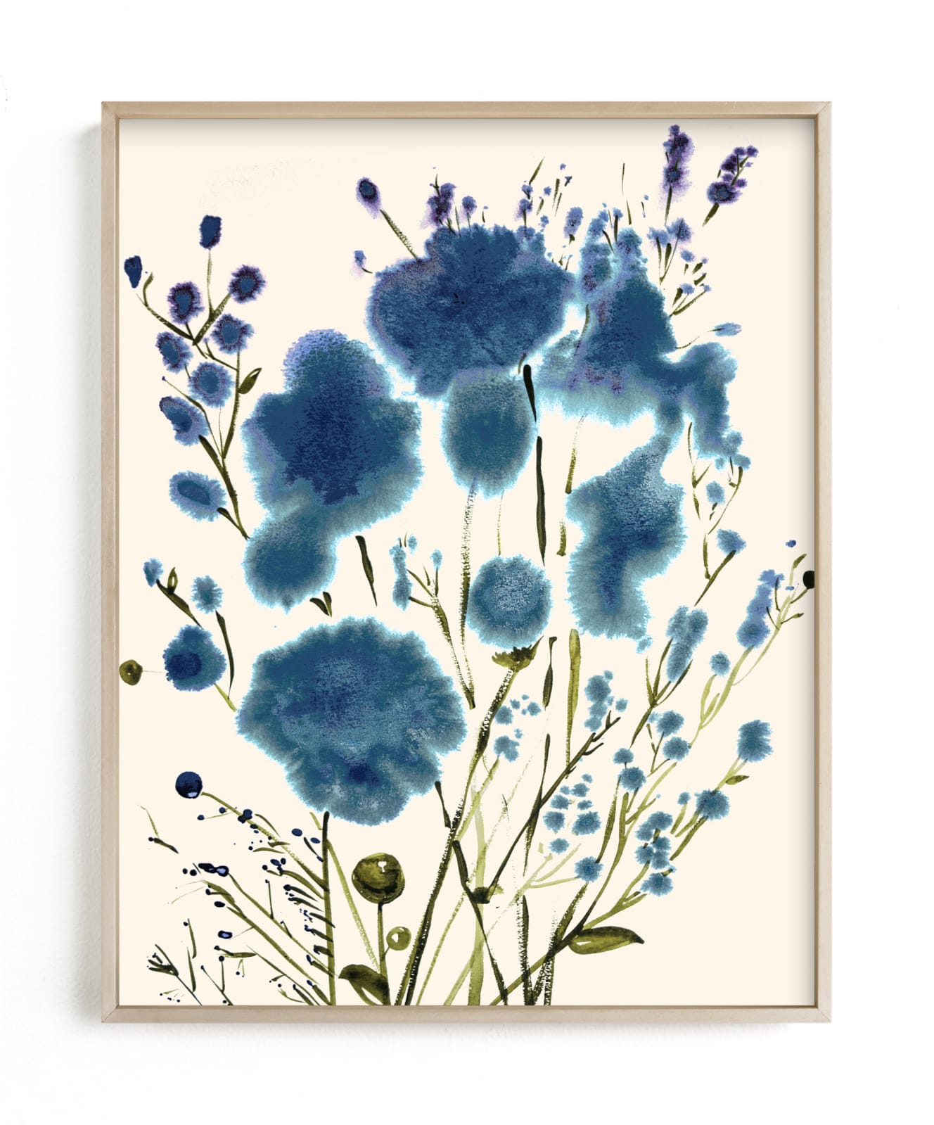 "Sfumato flowers" by Bethania Lima in beautiful frame options and a variety of sizes.