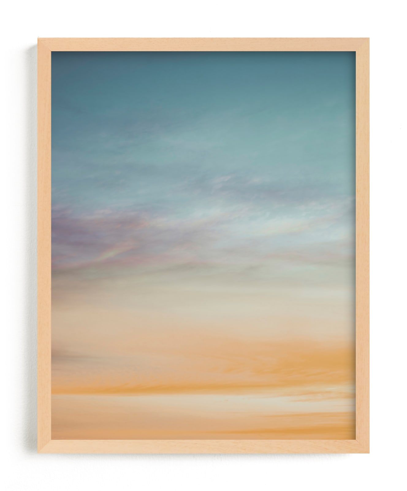 "HAPPY TOO" - Limited Edition Art Print by Amy Chapman Braun in beautiful frame options and a variety of sizes.