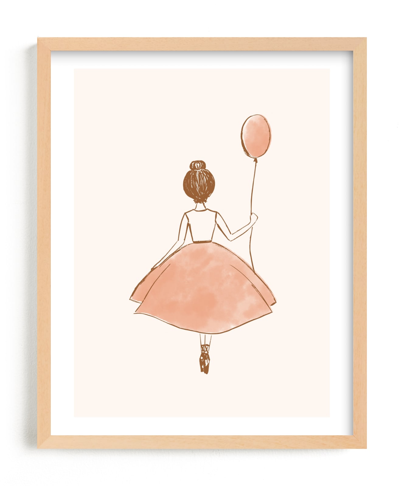 "My Little Ballerina" by Belia Simm in beautiful frame options and a variety of sizes.