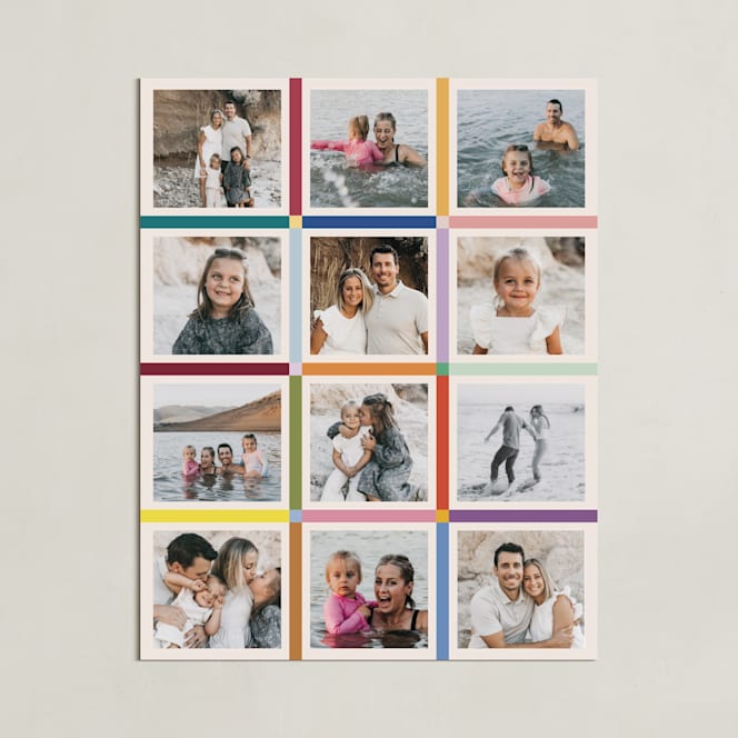 "Colorful Twelve Photo: Framed Photo" - Framed Photo in Rainbow by lulu and isabelle - Unframed