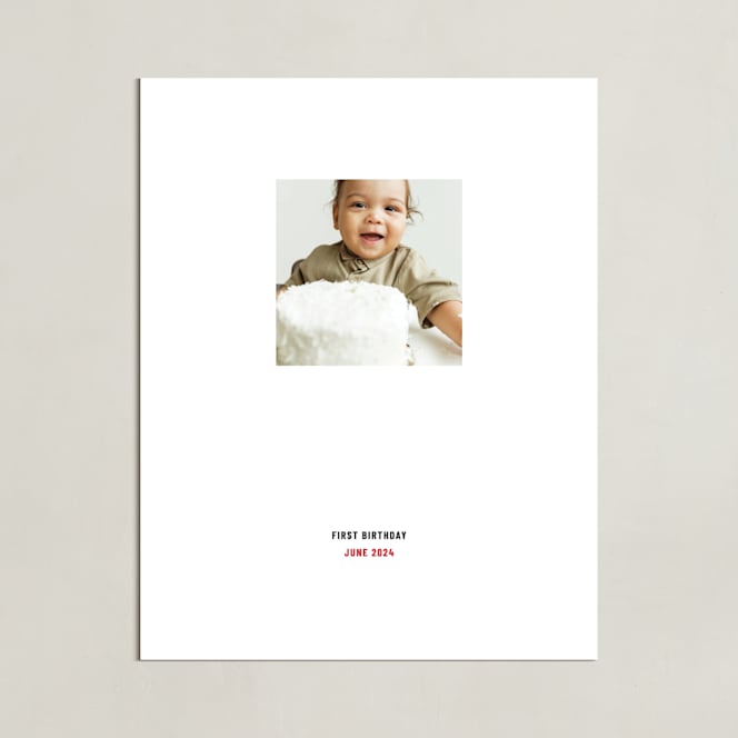 "Stamped Snap: Framed Photo" - Framed Photo in White by Minted - Unframed
