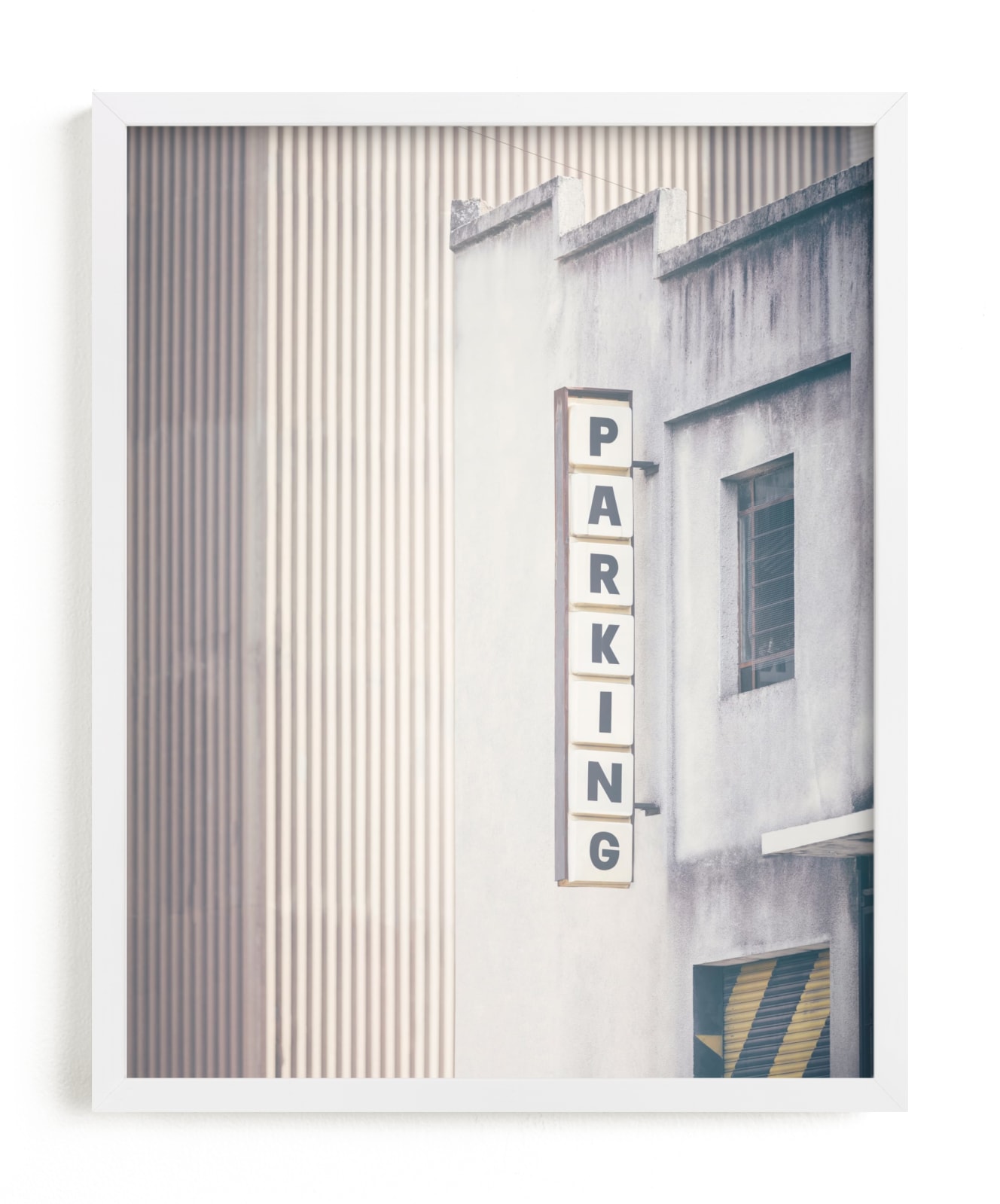 Shop Urban Scene; 11x14 Size; Art Print; Frame: Black Wood from Minted on Openhaus