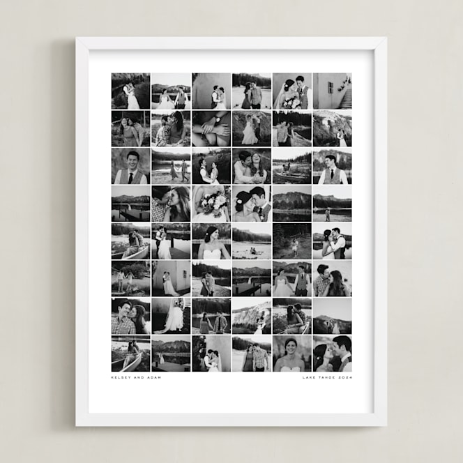 "48 Photo: Portrait Framed Photo" - Custom Photo Art by Minted in beautiful frame options and a variety of sizes.