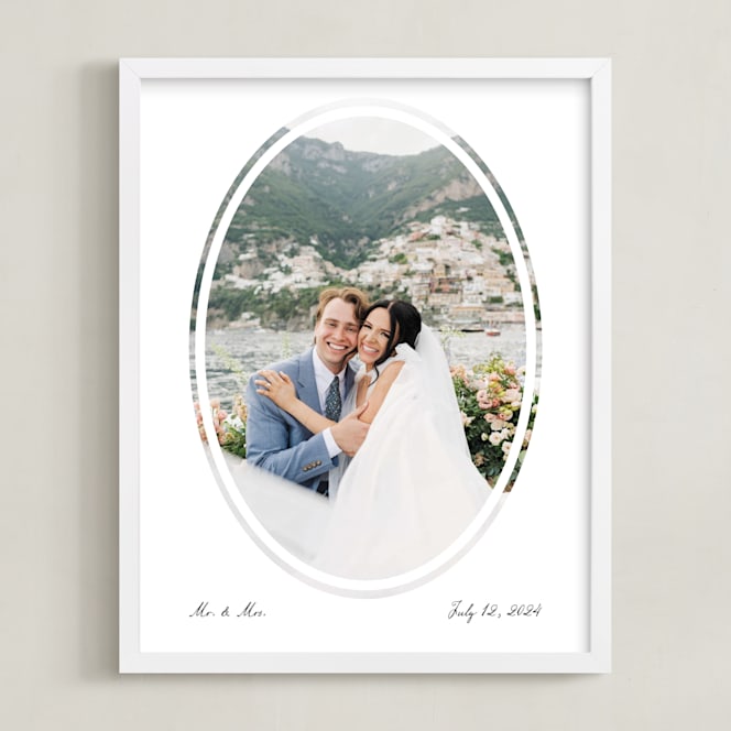 "Artifact: Oval Framed Photo" - Custom Photo Art by Snow and Ivy in beautiful frame options and a variety of sizes.