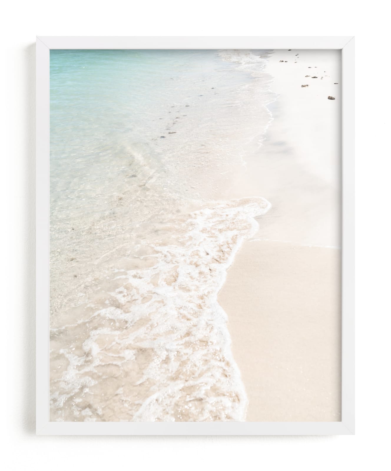 "Turquoise Tide" - Limited Edition Art Print by Kamala Nahas in beautiful frame options and a variety of sizes.