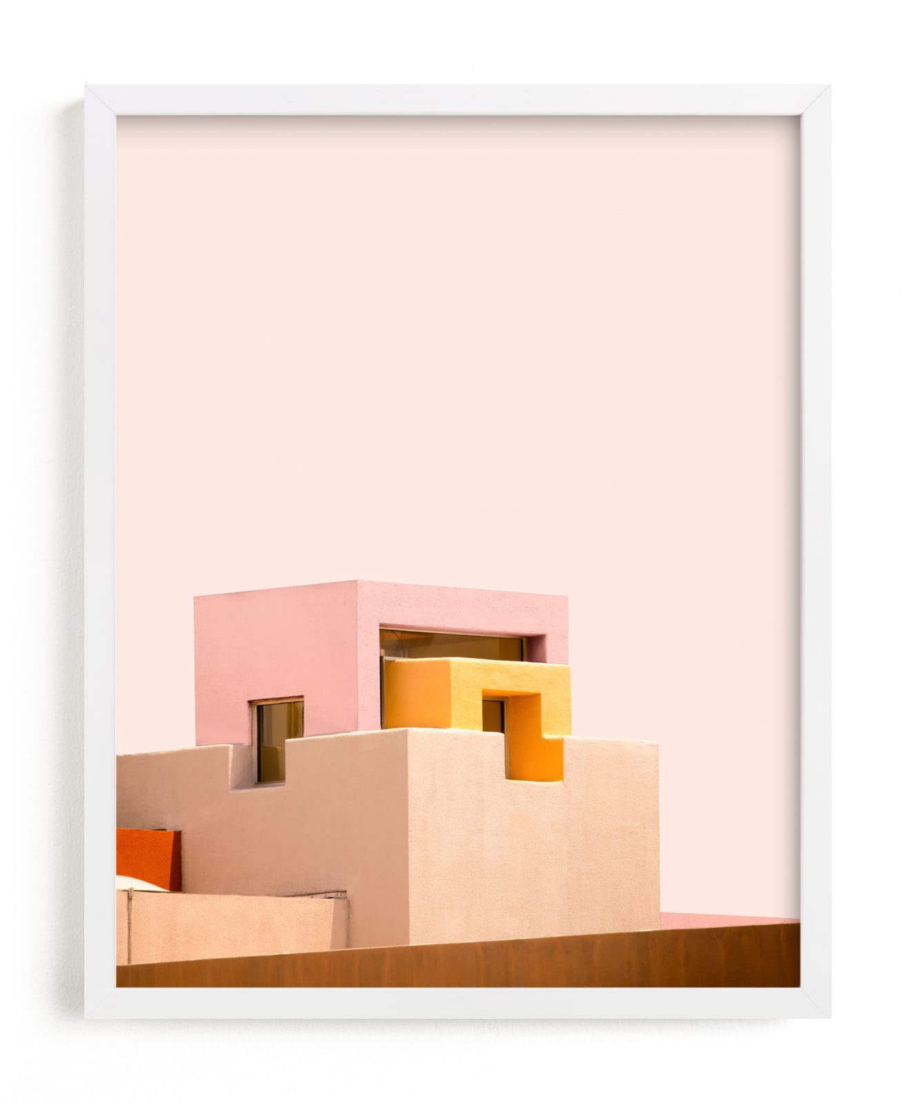 "Urban Desert Series 3" - Limited Edition Art Print by Lisa Sundin in beautiful frame options and a variety of sizes.