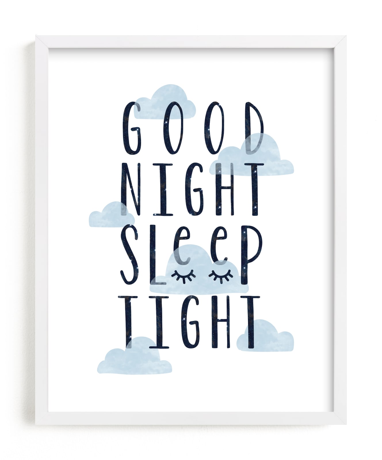 "good night" by Annie Holmquist in beautiful frame options and a variety of sizes.