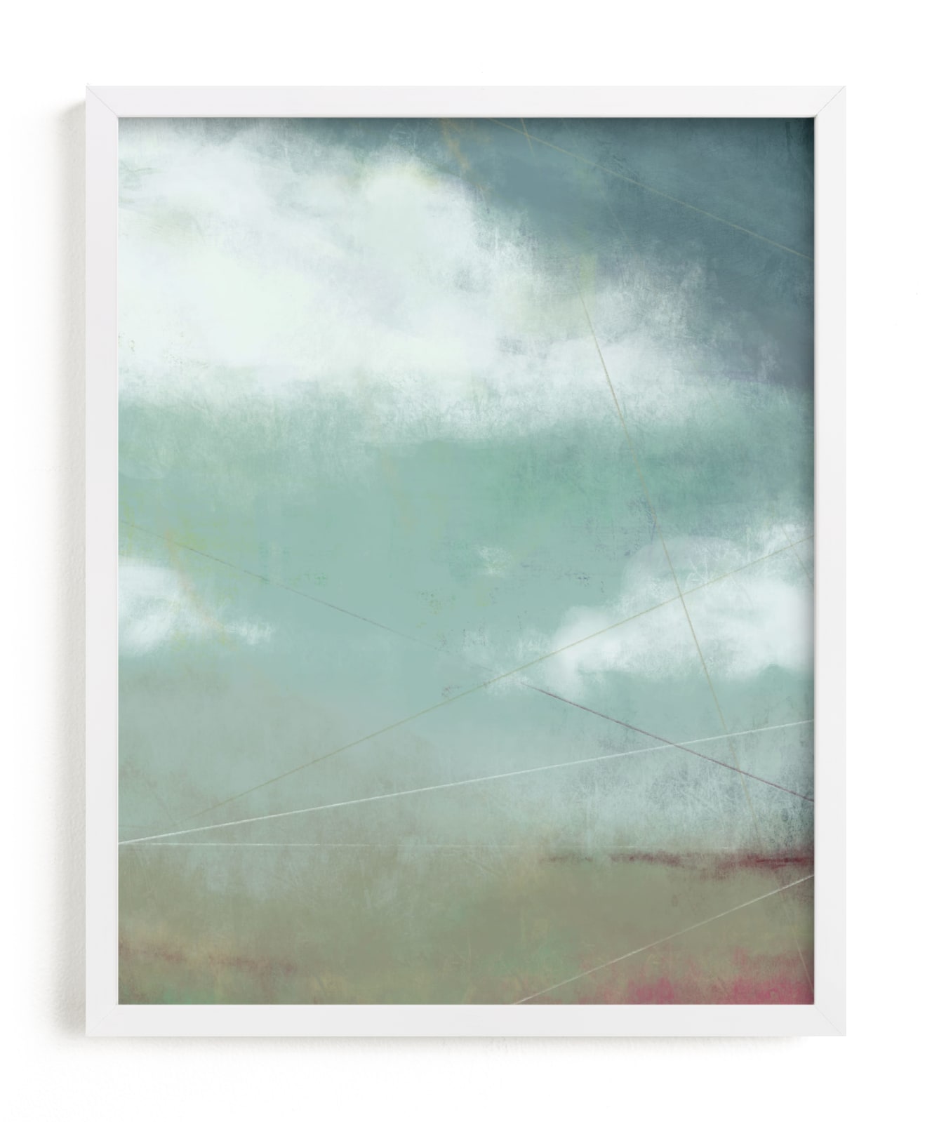 "Finding Time" - Art Print by Amy Moen in beautiful frame options and a variety of sizes.