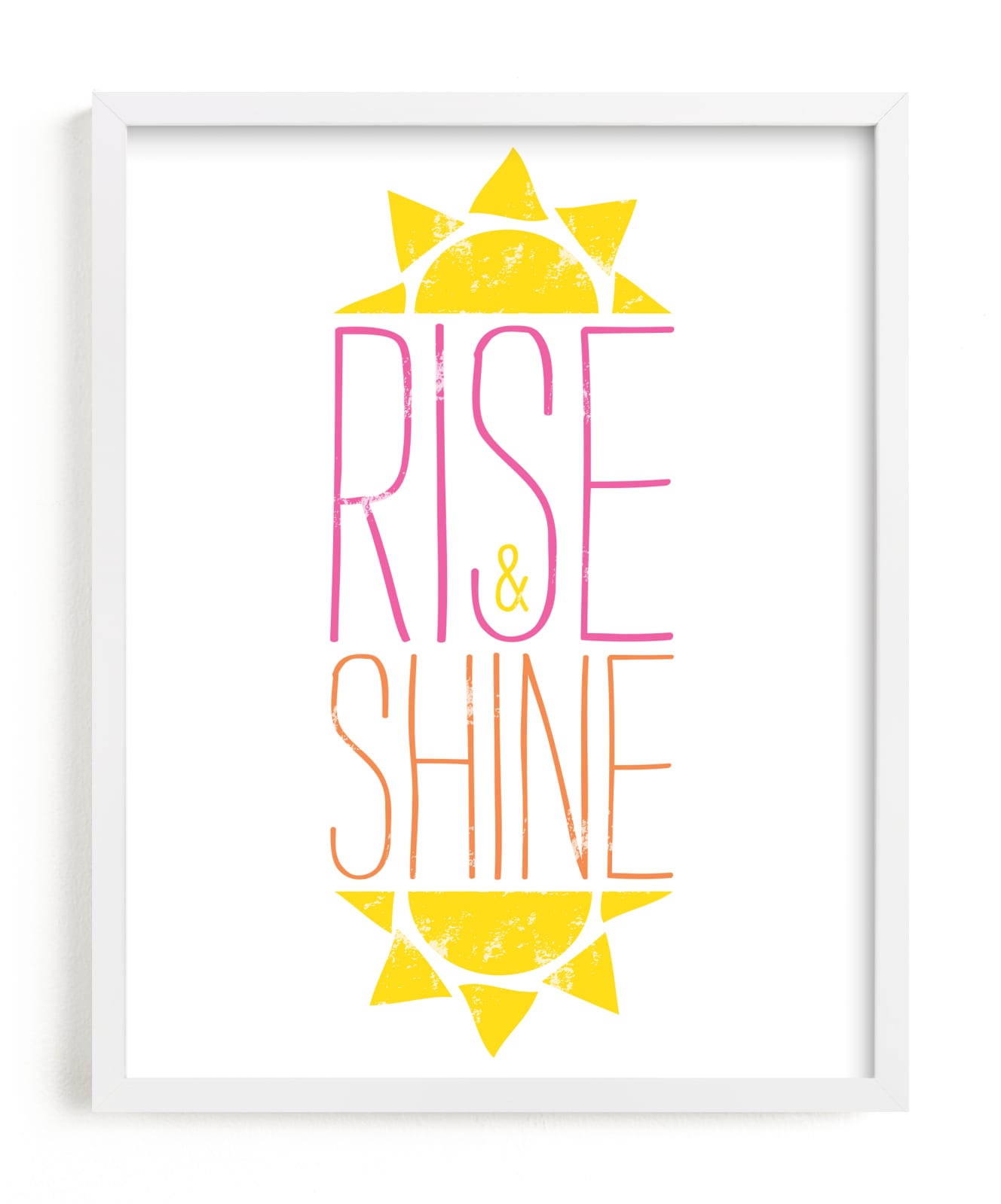 "Good Morning Sunshine" - Art Print by Christina Novak in beautiful frame options and a variety of sizes.