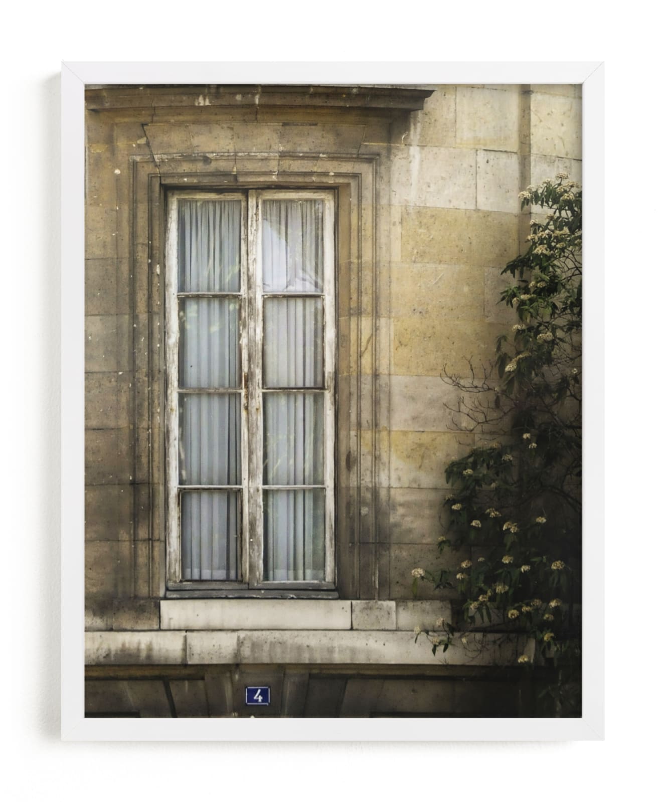 "Saint Germain Window" by Anne Ciotola in beautiful frame options and a variety of sizes.