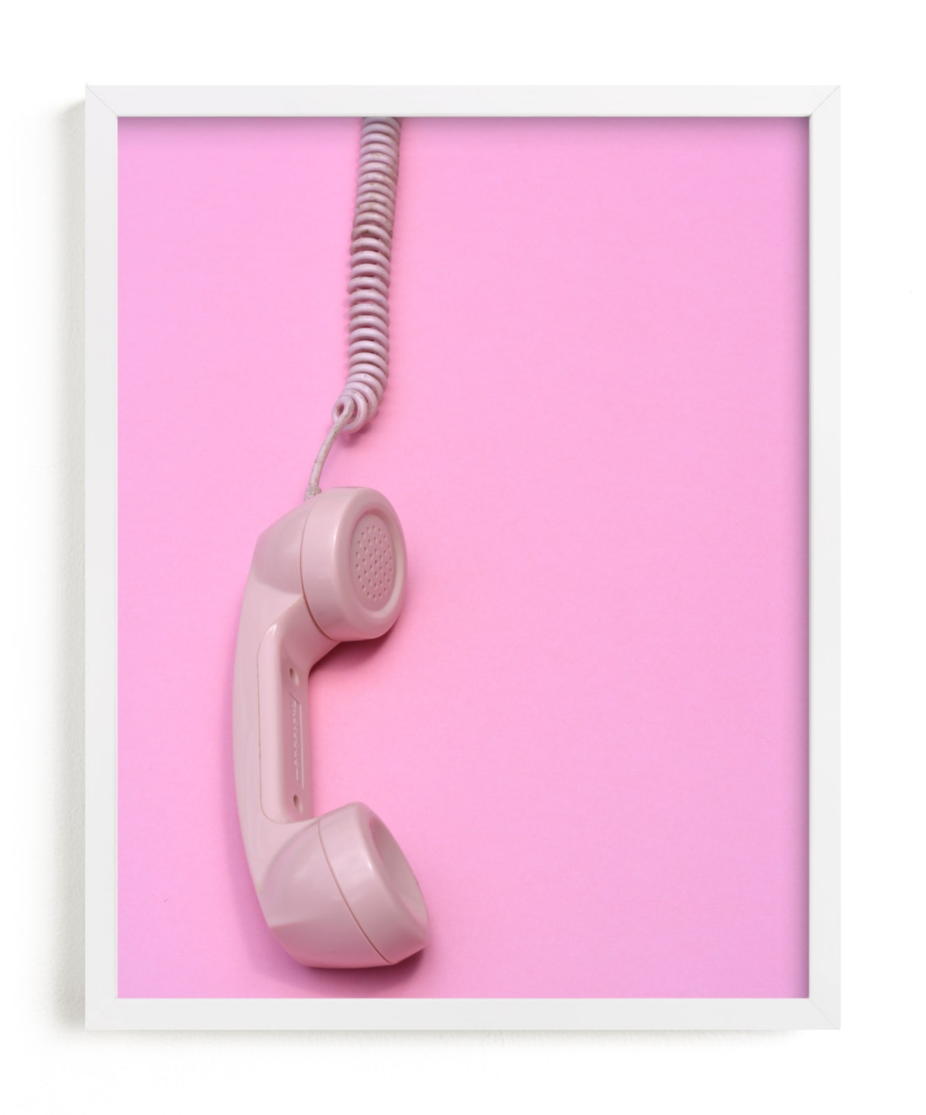 "Pink Phone" by Jonathan Brooks in beautiful frame options and a variety of sizes.
